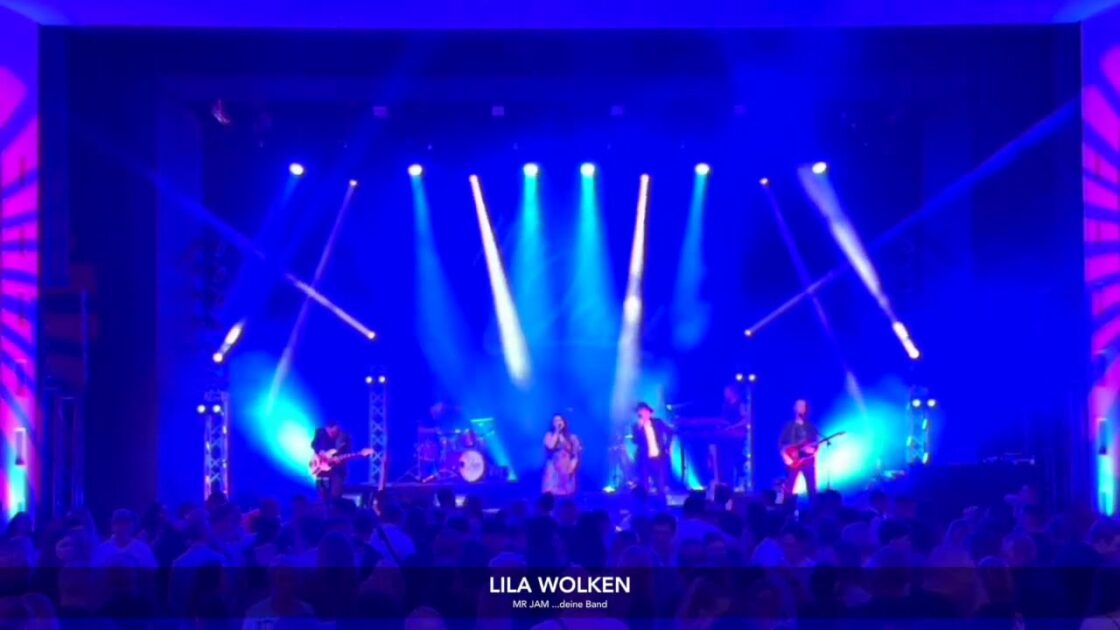 Lila Wolken