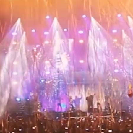 Lichtshow bei Die 90er live