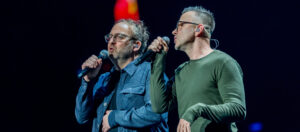 Camouflage live auf der Bühne
